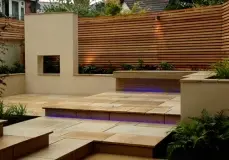 cedar baton and paving -wimbledon